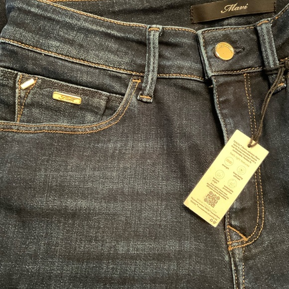 Mavi Alissa Dark Blue High Rise Super Skinny Jeans Size 27 NWT - Picture 9 of 10